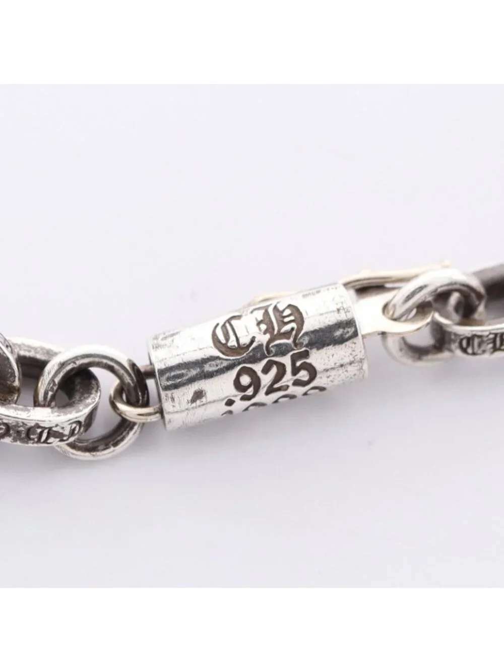 Chrome Hearts Bracelet Paper Chain 925 Sterling Silver